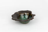 Bloom Aqua Heart Black Bowl